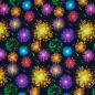 Preview: Baumwolle "Cheers"Feuerwerk by Swafing